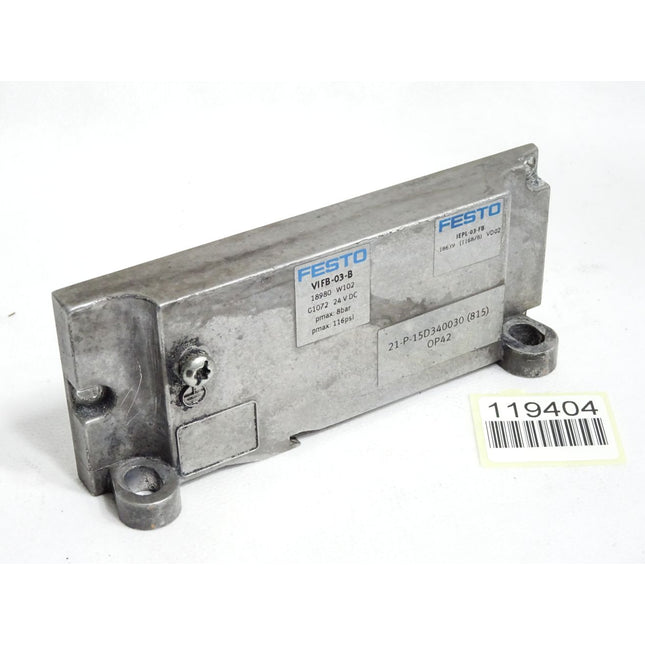 Festo Endplatte IEPL-03-FB 18639 - Maranos.de
