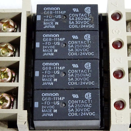 Omron G6B-4BND G6B-1114P Plug-In-Relais