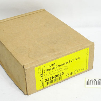 Danfoss Ci-tronic contactor 3 Phase ECI 10-3 037N0033 / Neu OVP