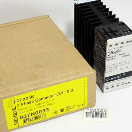 Danfoss Ci-tronic contactor 3 Phase ECI 10-3 037N0033 / Neu OVP