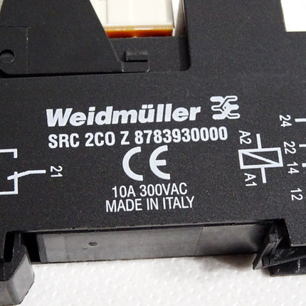 Weidmüller SRC 2CO Z 8783930000 Sockel + Relais RCL424024 / Unbenutzt
