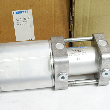Festo Absteckzylinder D-50-25-P-A-S2-SA 27963 / Neu OVP - Maranos.de