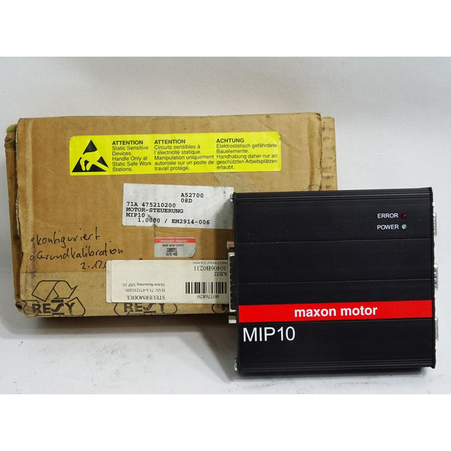 Maxon Motor Motor-Steuerung MIP10 108971 / Neu OVP - Maranos.de