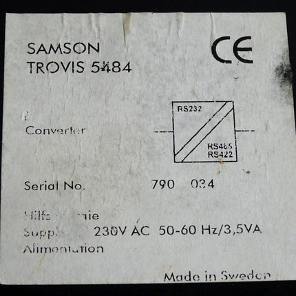Samson Trovis 5484 Converter - Maranos.de