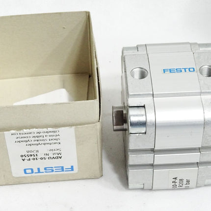 Festo Kurzhubzylinder ADVU-50-10-P-A 156550 / Neu OVP - Maranos.de