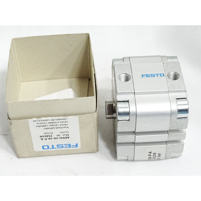 Festo Kurzhubzylinder ADVU-50-10-P-A 156550 / Neu OVP - Maranos.de