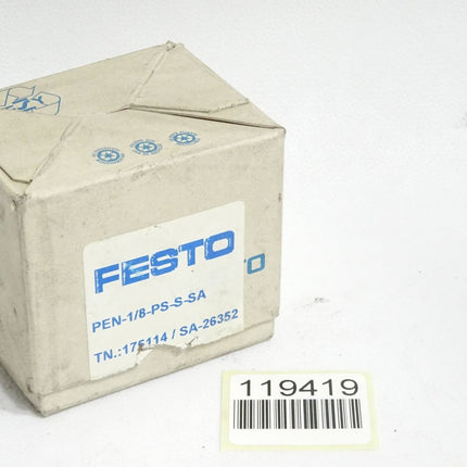 Festo Druckschalter PEN-1/8-PS-S-SA / Neu OVP - Maranos.de