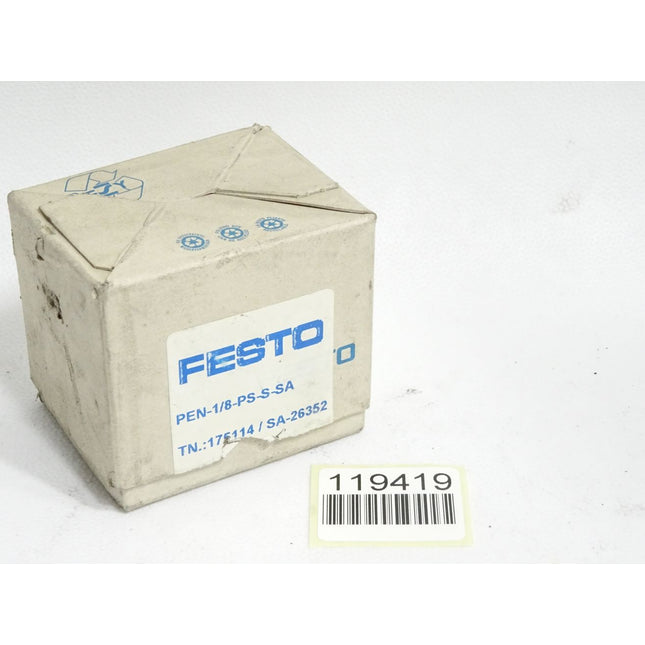 Festo Druckschalter PEN-1/8-PS-S-SA / Neu OVP - Maranos.de