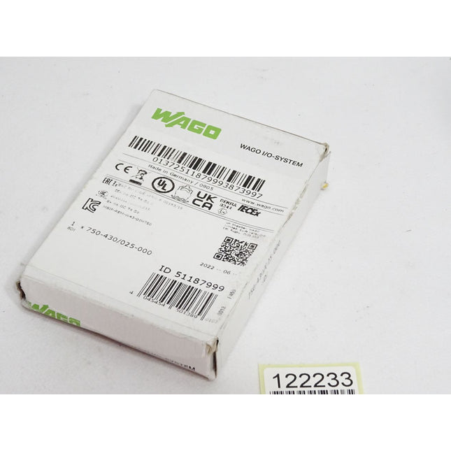 Wago 8-Kanal-Digitaleingang 750-430/025-000  / Neu OVP