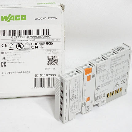 Wago 8-Kanal-Digitaleingang 750-430/025-000  / Neu OVP
