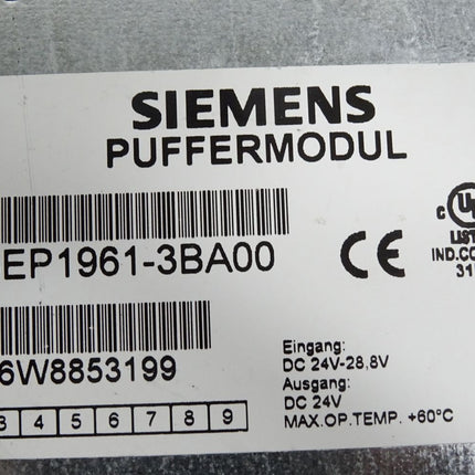 Siemens Puffermodul 6EP1961-3BA00 - Maranos.de