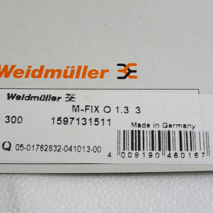 Weidmüller 1597131511 M-FIX O 1.3 3 /Inhalt:300 Stück / Neu OVP
