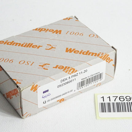 Weidmüller Klemmenmarkierung 0523060011 / Inhalt:400 Stück / Neu OVP