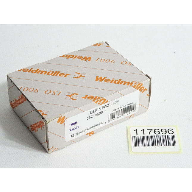 Weidmüller Klemmenmarkierung 0523060011 / Inhalt:400 Stück / Neu OVP