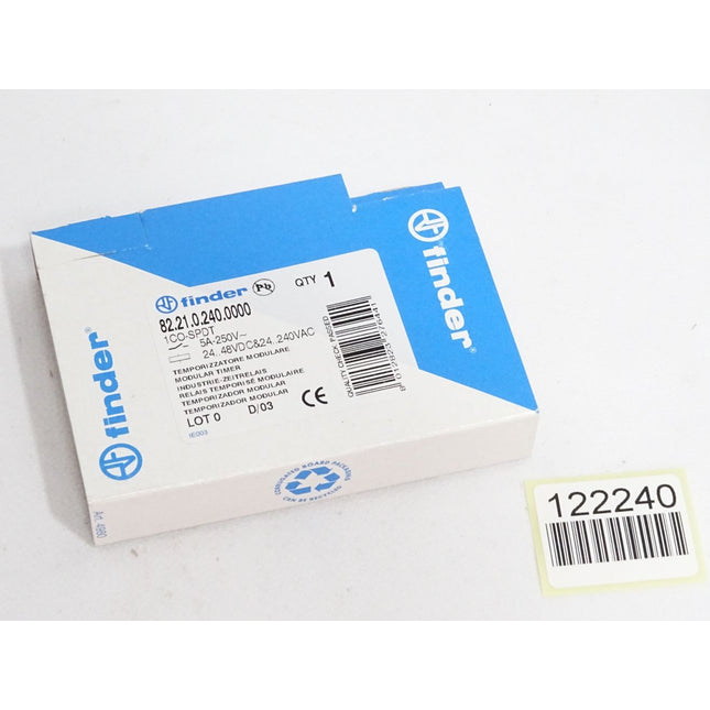 Finder Industrie-Zeitrelais 82.21.0.240.0000 1CO-SPDT / Neu OVP