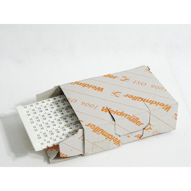 Weidmüller Klemmenmarkierung 0523060011 / Inhalt:400 Stück / Neu OVP