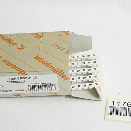 Weidmüller Klemmenmarkierung 0523060021 / Inhalt:200 Stück / Neu OVP