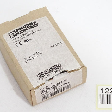 Phoenix Contact Steckverbinder 2744584 SUBCON-PLUS-PROFIB/SC / Neu OVP