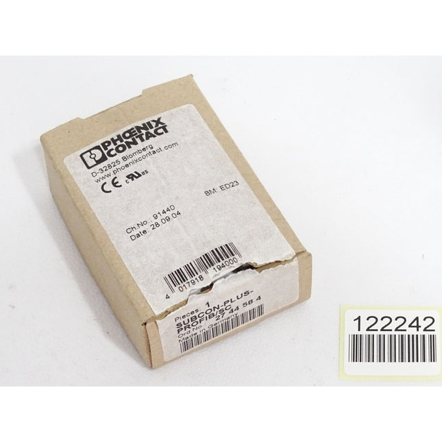 Phoenix Contact Steckverbinder 2744584 SUBCON-PLUS-PROFIB/SC / Neu OVP