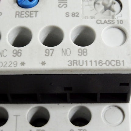 Siemens 3RU1116-0CB1 Overload relay 0.18...0.25 A - Maranos.de
