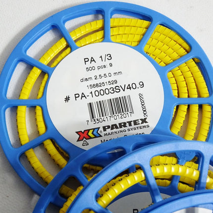 Partex Kennzeichnung Set PA-1000SV40.1...PA-1000SV40.9 unterschiedlichen Mengen