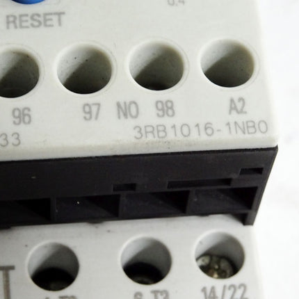 Siemens Einzelaufstellungsträger 3RU1916-3AA01 + Überlastrelais 3RB1016-1NB0 - Maranos.de