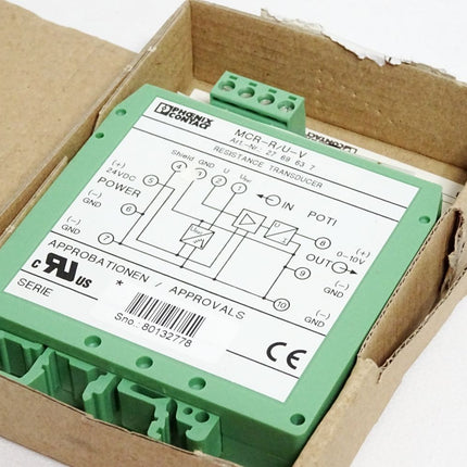 Phoenix Contact Potentiometer measuring transducer 2769637 MCR-R-U-V / Neu OVP