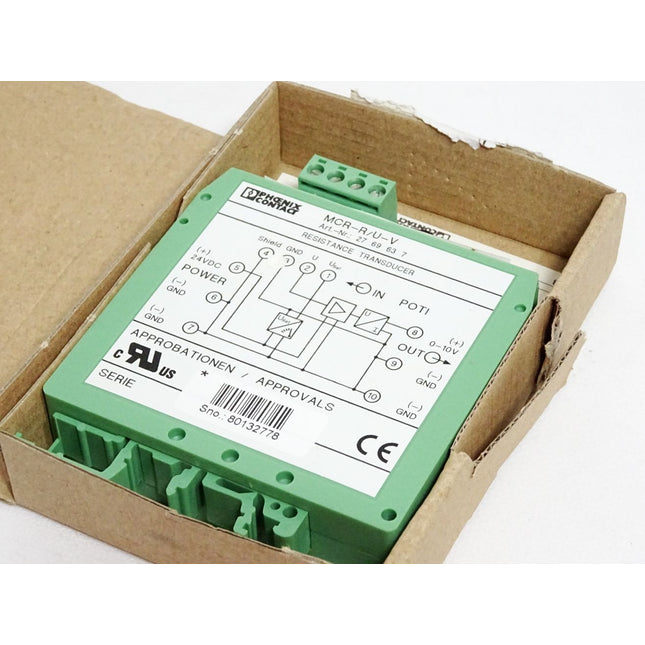 Phoenix Contact Potentiometer measuring transducer 2769637 MCR-R-U-V / Neu OVP