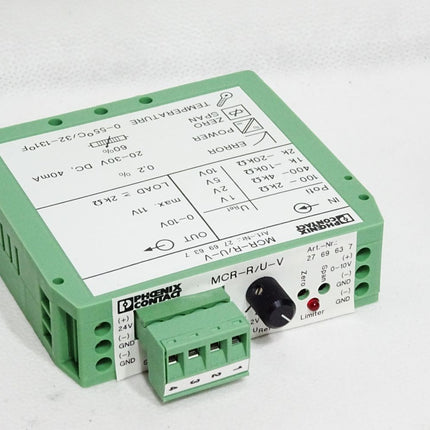 Phoenix Contact Potentiometer measuring transducer 2769637 MCR-R-U-V / Neu OVP