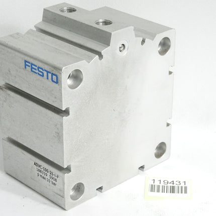 Festo Kurzhubzylinder ADVC-100-25-I-P 188339 / Unbenutzt mit Lagerspuren - Maranos.de