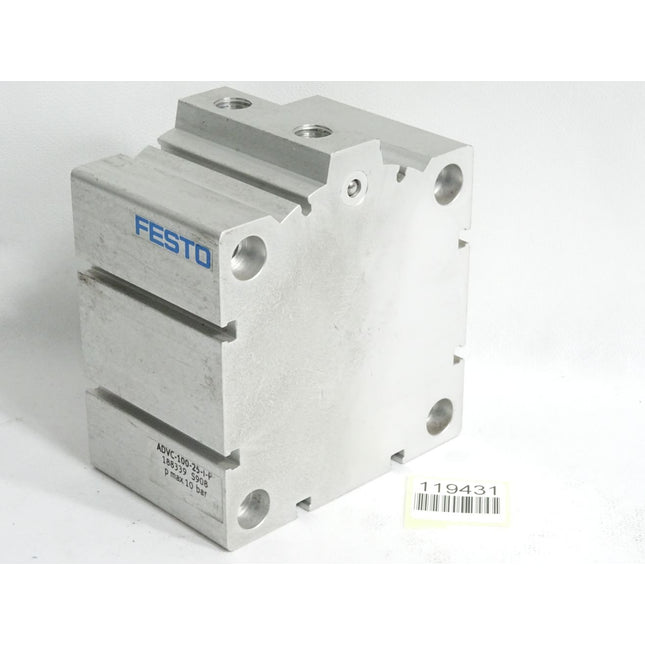 Festo Kurzhubzylinder ADVC-100-25-I-P 188339 / Unbenutzt mit Lagerspuren - Maranos.de