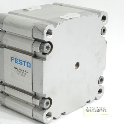 Festo Kompaktzylinder ADVU-125-10-P-A 175750 / Unbenutzt mit Lagerspuren - Maranos.de