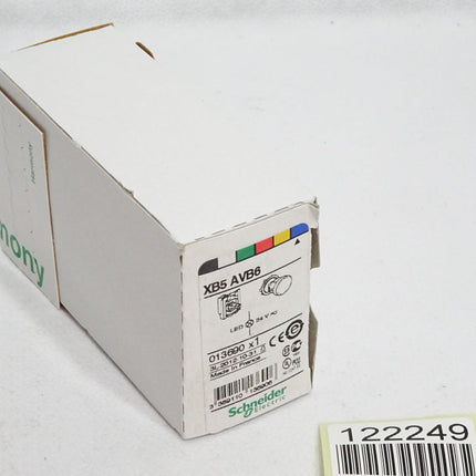 Schneider Electric Leuchtmelder blau XB5AVB6 (mit ZBV-B6) / Neu OVP