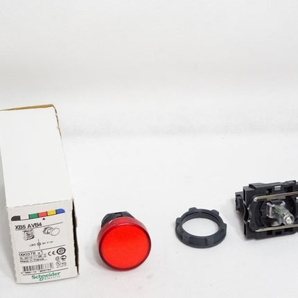 Schneider Electric Leuchtmelder rot XB5AVB4 (mit ZBV-B4) / Neu OVP