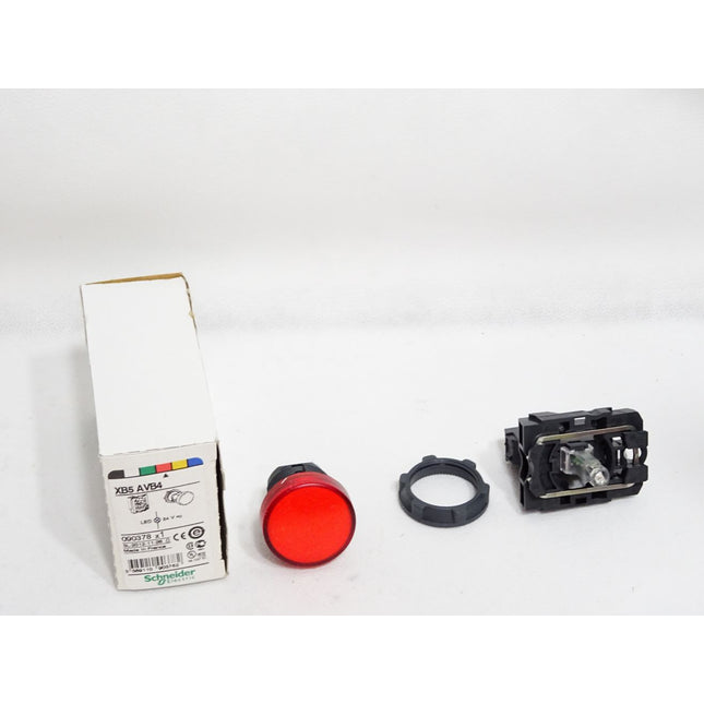 Schneider Electric Leuchtmelder rot XB5AVB4 (mit ZBV-B4) / Neu OVP