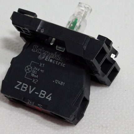 Schneider Electric Leuchtmelder rot XB5AVB4 (mit ZBV-B4) / Neu OVP