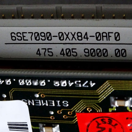 Siemens Simovert Frequenzumrichter 6SE7021-8EB61 6SE7090-0XX84-0AJ0 -0AF0