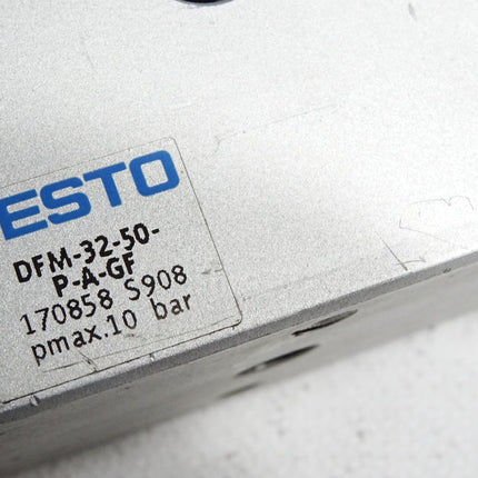 Festo Führungszylinder DFM-32-50-P-A-GF 170858 / Unbenutzt mit Lagerspuren - Maranos.de