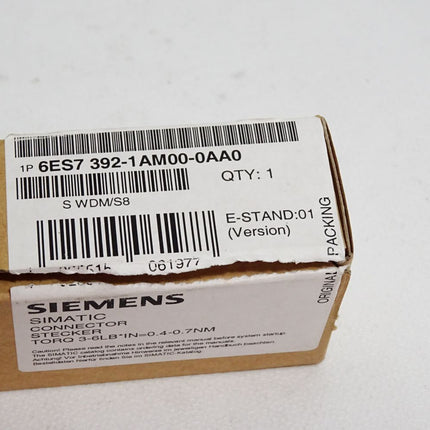 Siemens Stecker 6ES7392-1AM00-0AA0 6ES7 392-1AM00-0AA0 / Neu OVP
