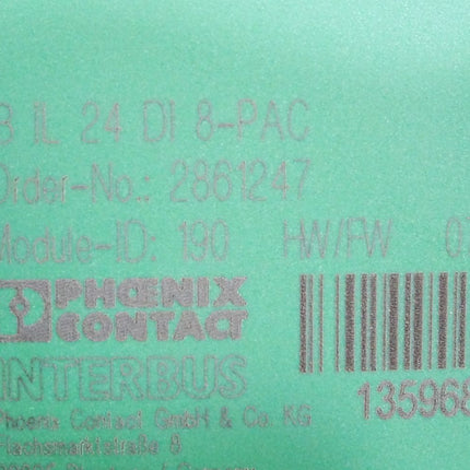 Phoenix Contact 2861247 IB IL 24 DI 8-PAC Digitalmodul - Maranos.de