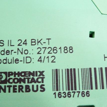 Phoenix Contact 2726188 IBS IL 24 BK-T Buskoppler - Maranos.de