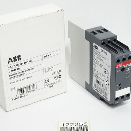 ABB Thermistor Motor Protection CM-MSS 1SVR430811R1300 / Neu OVP