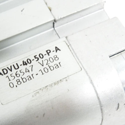 Festo Kompaktzylinder ADVU-40-50-P-A 156547 / Unbenutzt mit Lagerspuren - Maranos.de