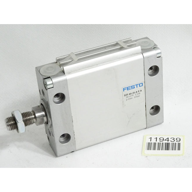 Festo Kompaktzylinder DZF-40-25-A-P-A 161279 / Unbenutzt mit Lagerspuren - Maranos.de