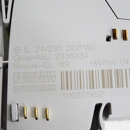 Phoenix Contact 2836434 IB IL 24/230 DOR1/W Inline-Klemme - Maranos.de