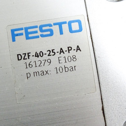 Festo Kompaktzylinder DZF-40-25-A-P-A 161279 / Unbenutzt mit Lagerspuren - Maranos.de