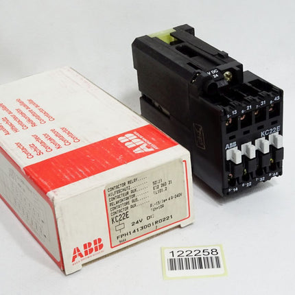 ABB Hilfsschütz KC22E 24VDC FPH1413001R0221 / Neu OVP