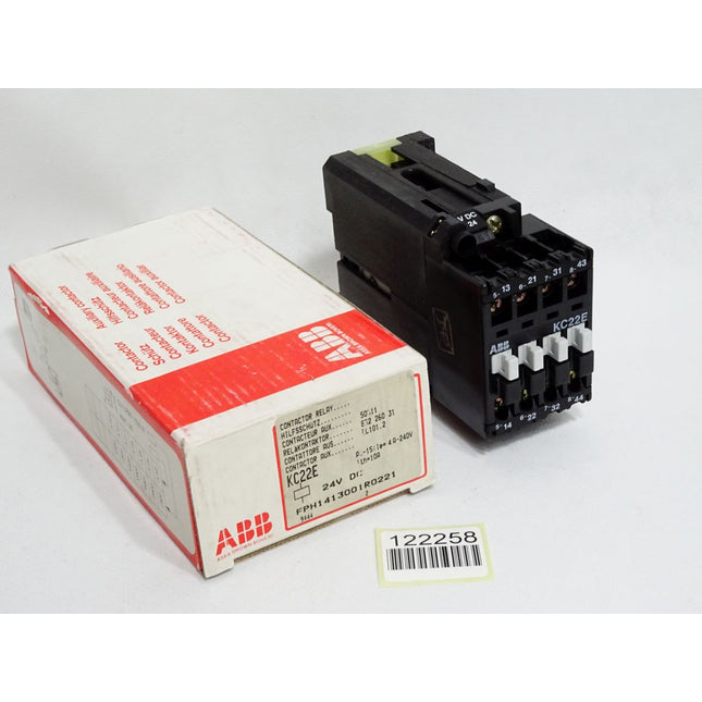 ABB Hilfsschütz KC22E 24VDC FPH1413001R0221 / Neu OVP