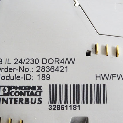 Phoenix Contact 2836421 IB IL 24/230 DOR4/W Inline-Klemme - Maranos.de