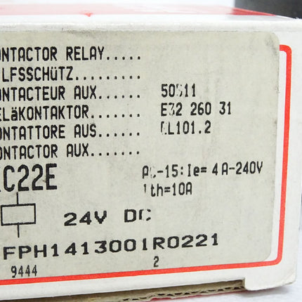 ABB Hilfsschütz KC22E 24VDC FPH1413001R0221 / Neu OVP